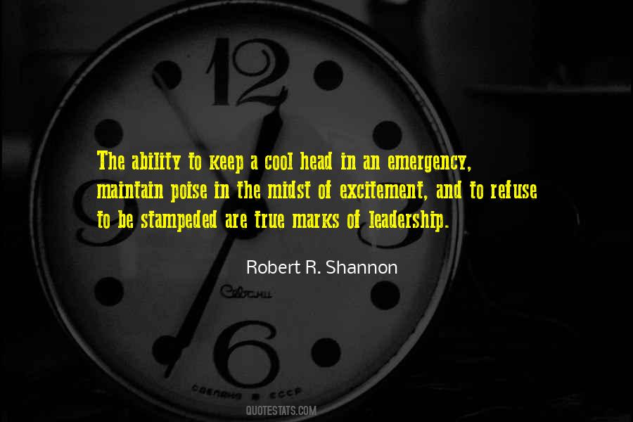 Robert C Shannon Quotes #162574