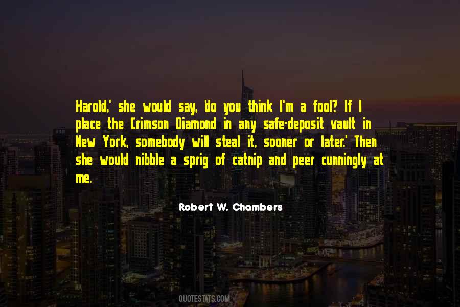 Robert Chambers Quotes #328530
