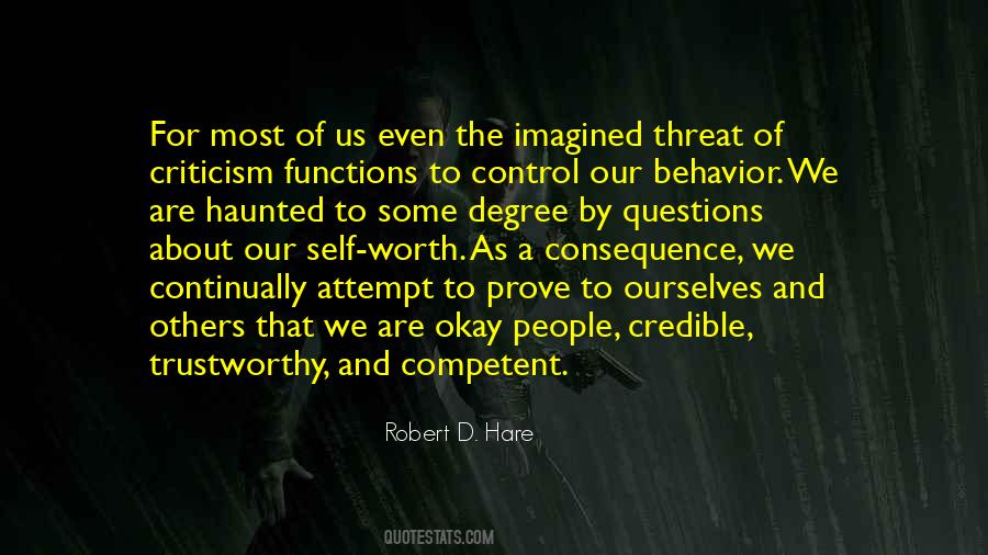 Robert D Hare Quotes #234876