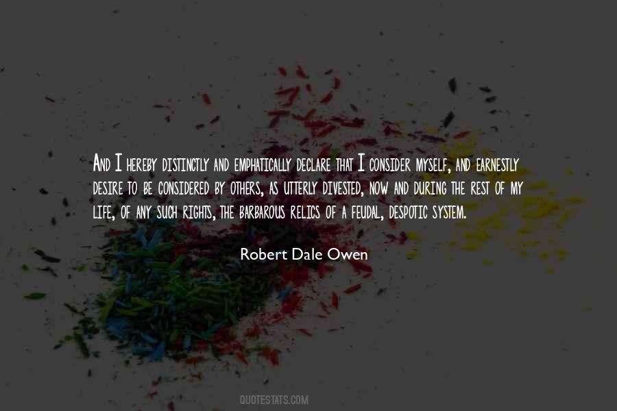 Robert Dale Owen Quotes #944534