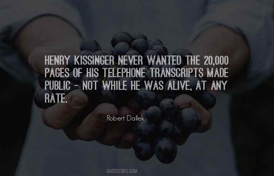 Robert Dallek Quotes #136165