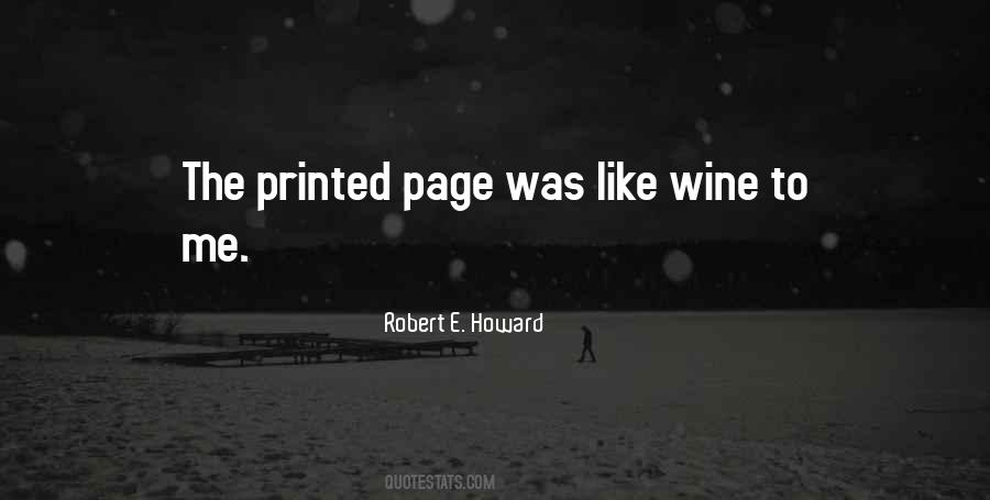 Robert E Howard Quotes #433769
