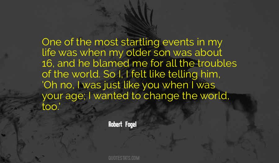 Robert Fogel Quotes #1746178