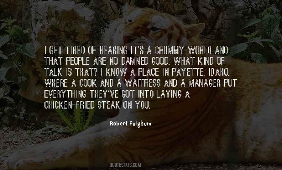 Robert Fulghum Quotes #1359087