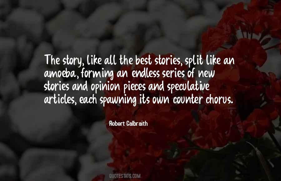 Robert Galbraith Quotes #175520