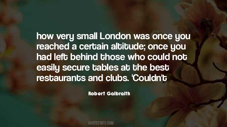 Robert Galbraith Quotes #338332