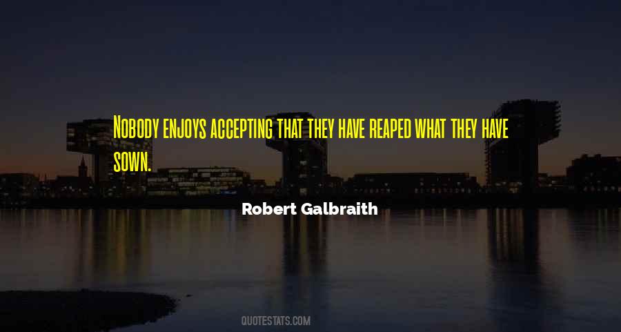 Robert Galbraith Quotes #708745