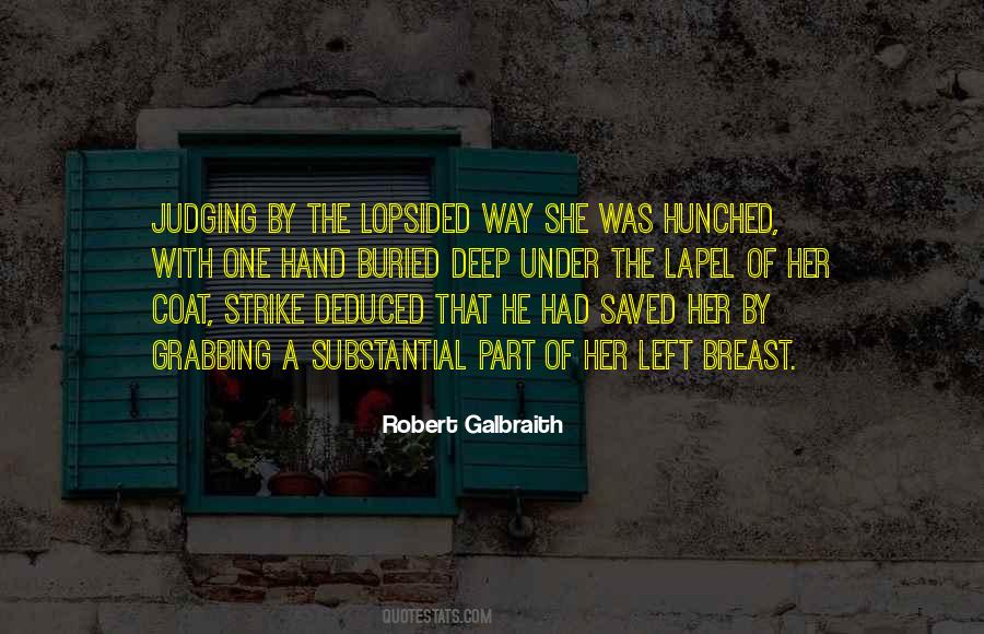 Robert Galbraith Quotes #94029