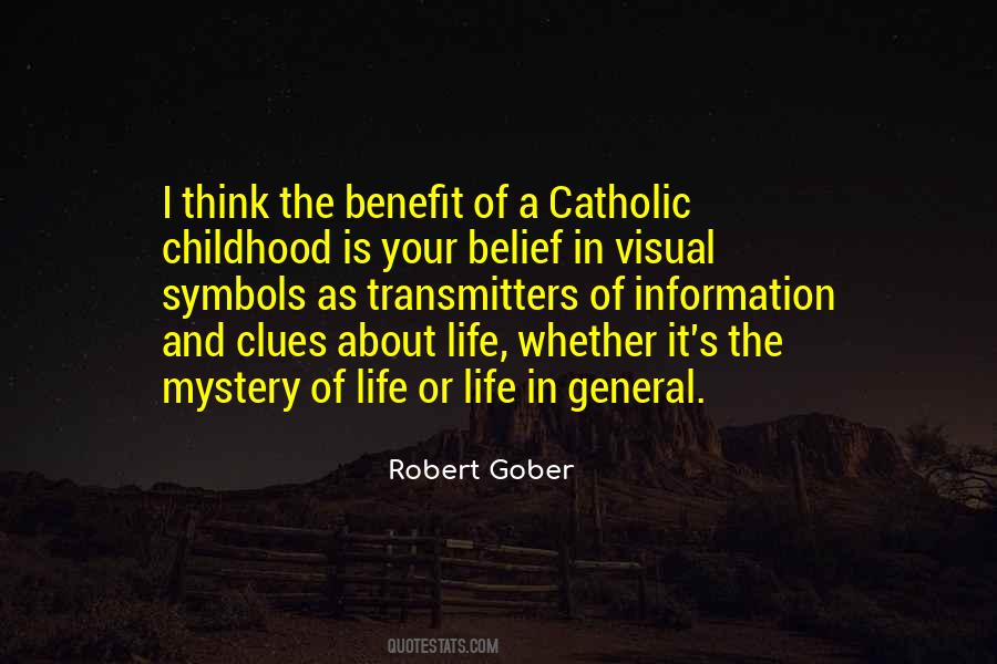 Robert Gober Quotes #226866