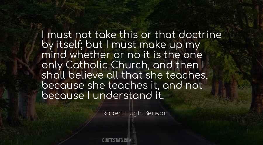 Robert Hugh Benson Quotes #1548578