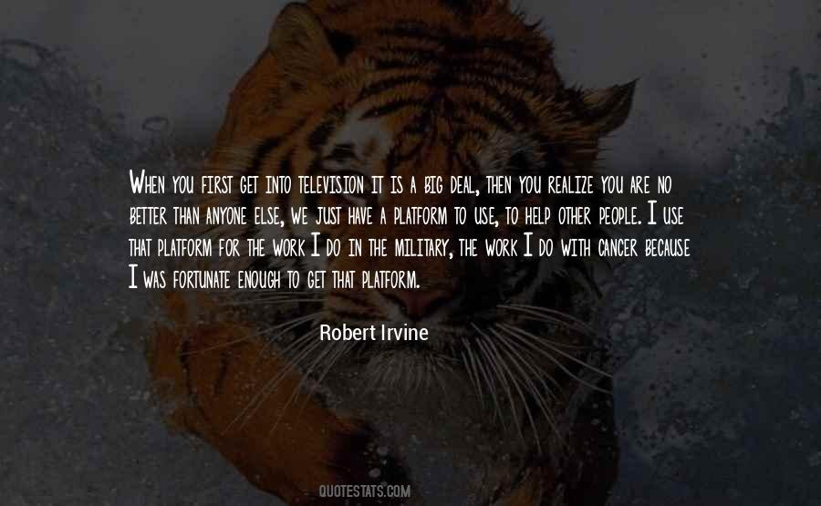 Robert Irvine Quotes #386972
