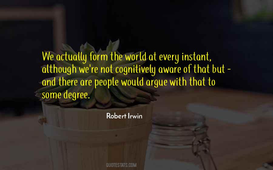Robert Irwin Quotes #1779956 Robert Irwin Quotes #1779956