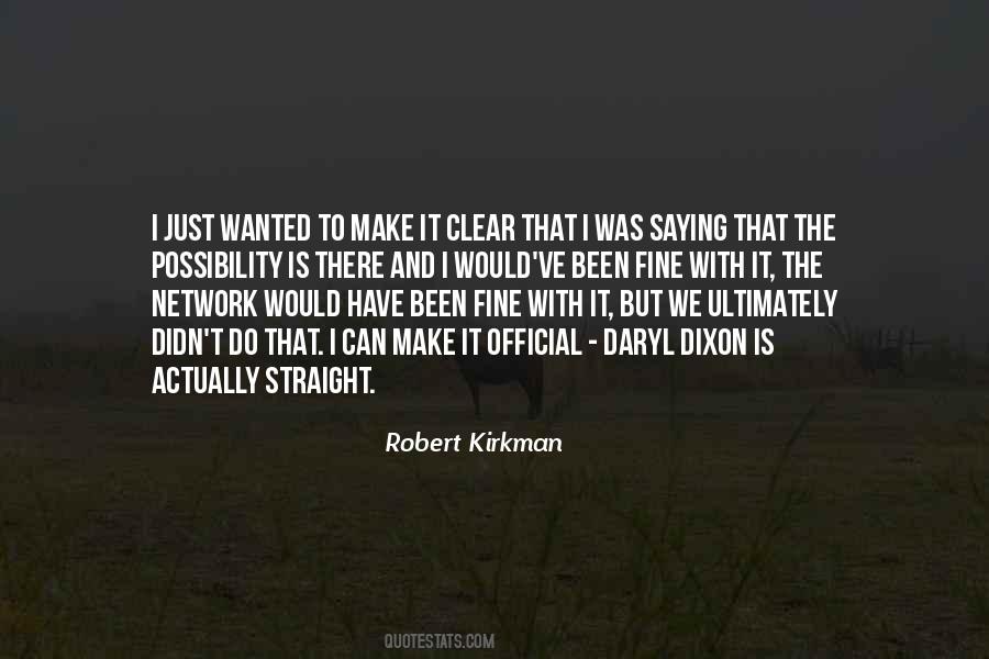 Robert Kirkman Quotes #183580