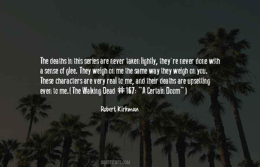 Robert Kirkman Quotes #1877716