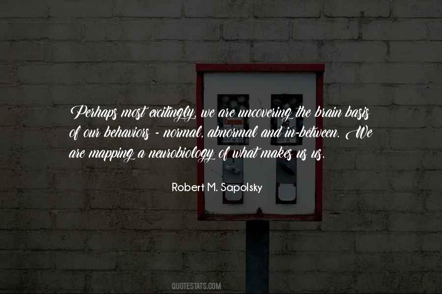 Robert M Sapolsky Quotes #289816