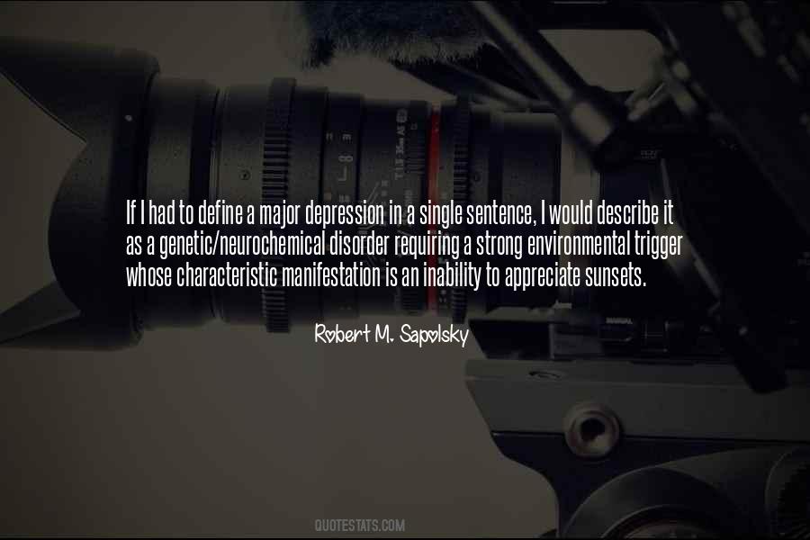 Robert M Sapolsky Quotes #91550