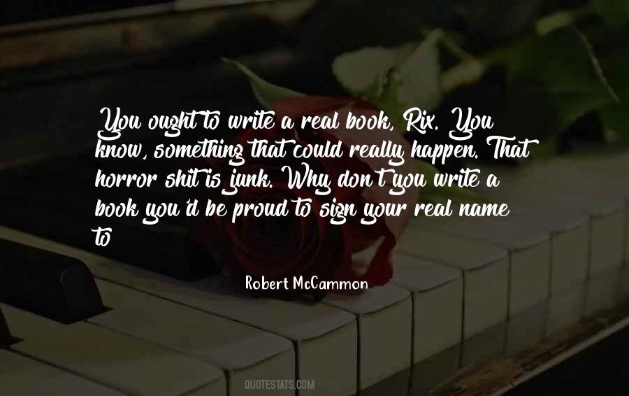 Robert Mccammon Quotes #1388505