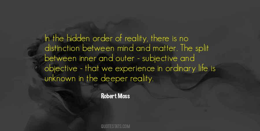 Robert Moss Quotes #532132