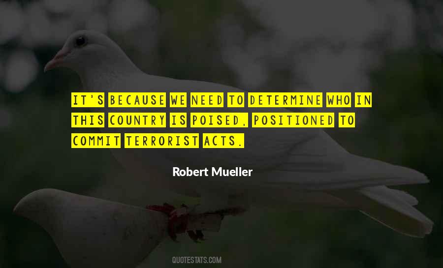 Robert Mueller Quotes #1074974