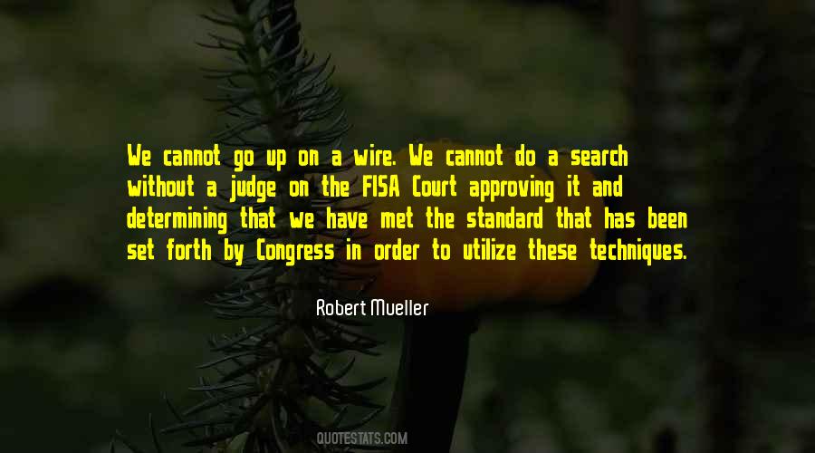 Robert Mueller Quotes #127986