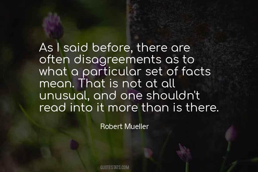 Robert Mueller Quotes #1356987