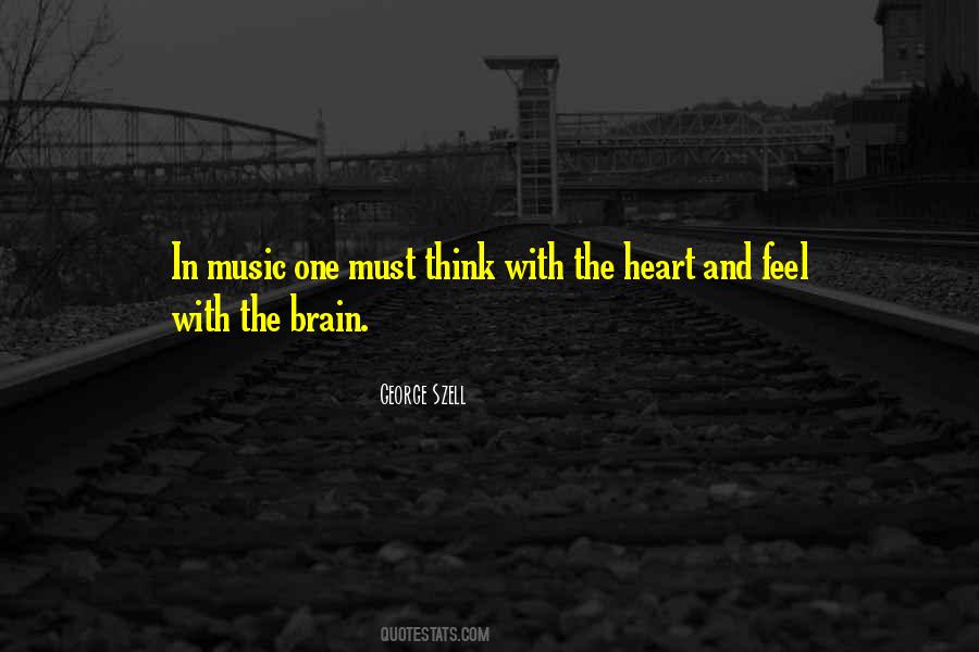 Quotes About The Brain And Music #791387