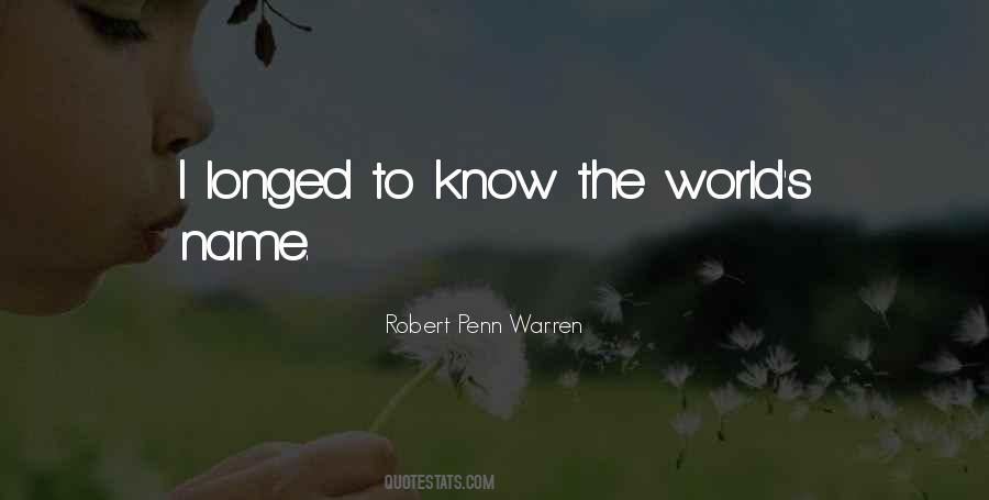 Robert Penn Warren Quotes #1633480