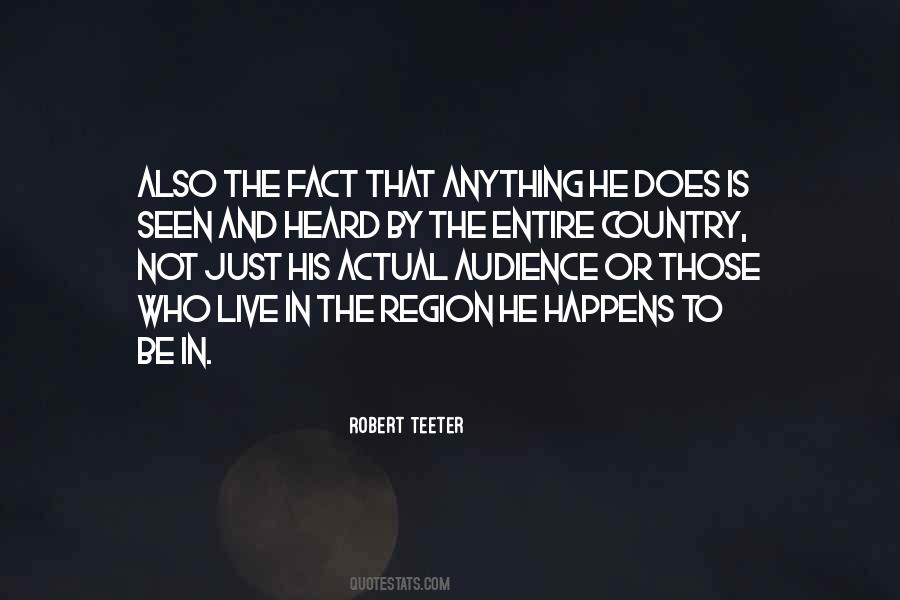 Robert Teeter Quotes #641492