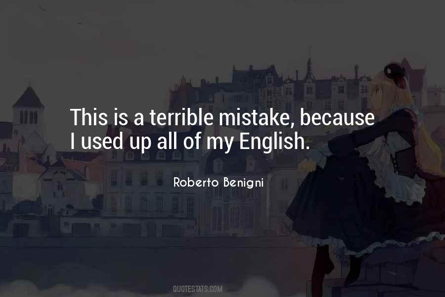 Roberto Benigni Quotes #1036257