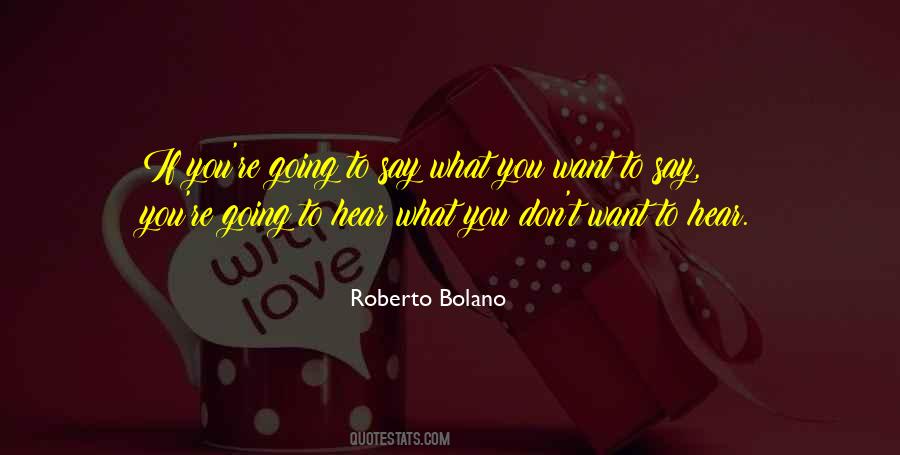 Roberto Bolano Quotes #233945