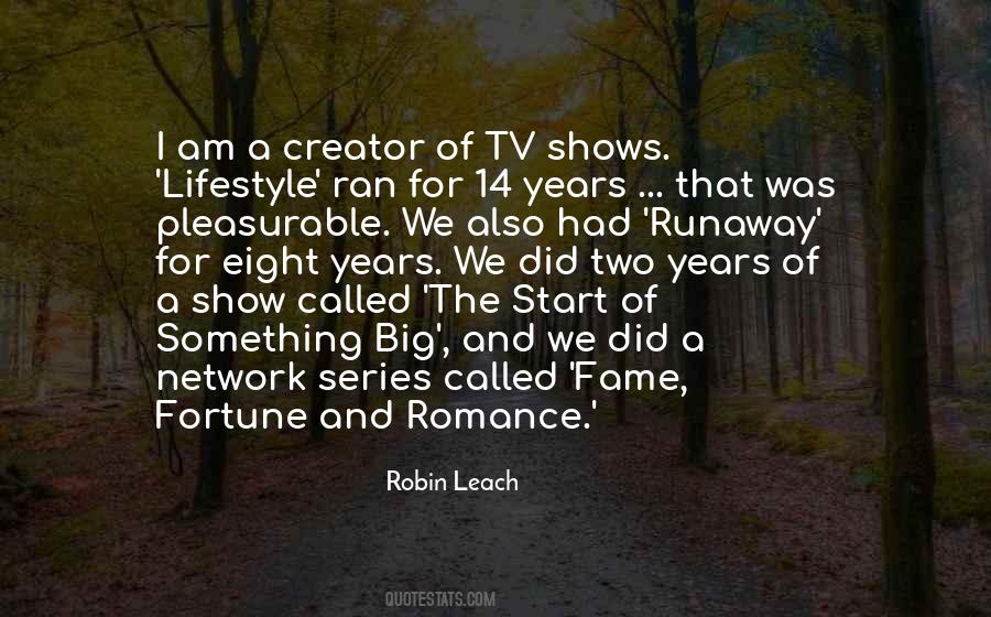 Robin Leach Quotes #189729