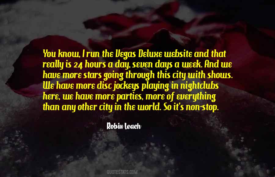 Robin Leach Quotes #46008