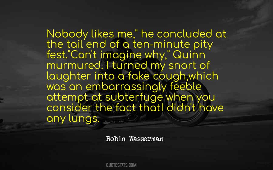 Robin Wasserman Quotes #15261