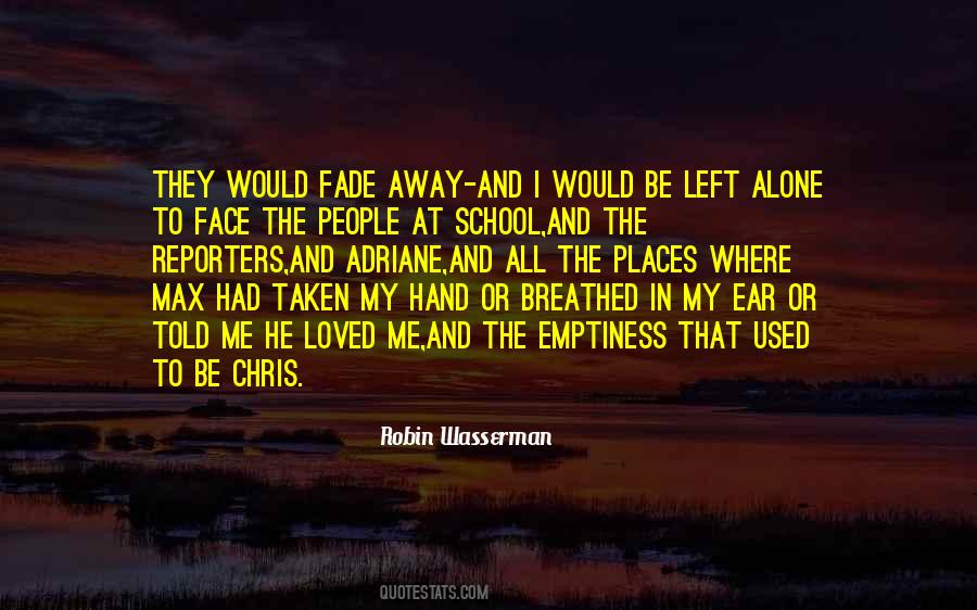 Robin Wasserman Quotes #1659631