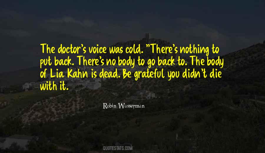 Robin Wasserman Quotes #383031