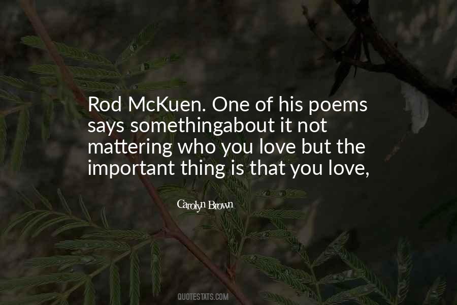 Rod Mckuen Quotes #1045166