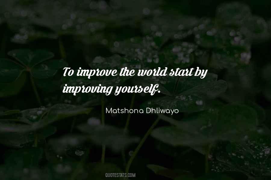 Quotes About Improve Yourself #1227990