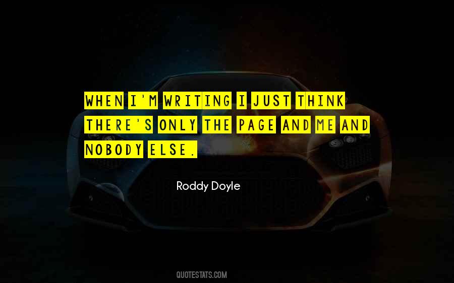 Roddy Doyle Quotes #130485