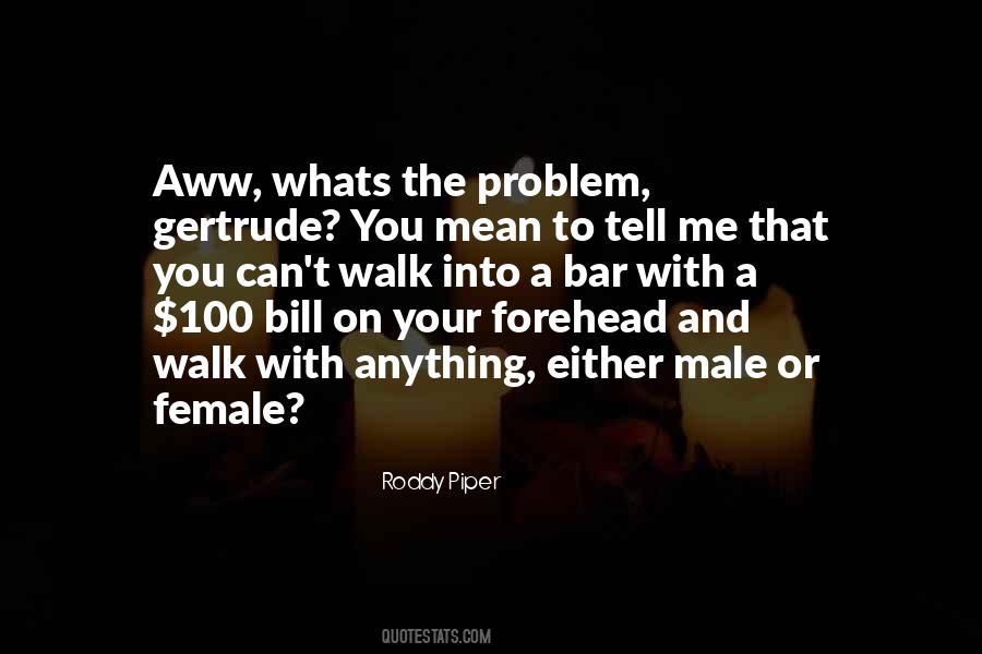 Roddy Piper Quotes #34456