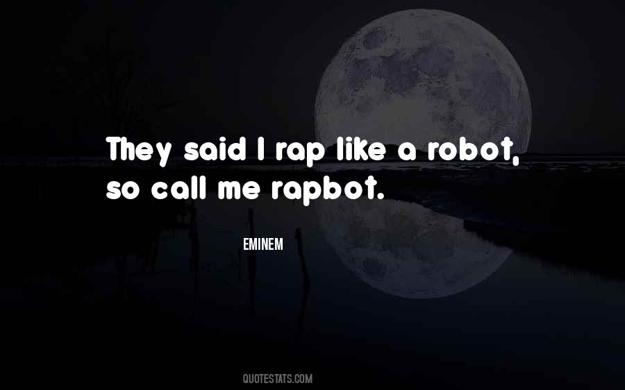 Quotes About Robots #150414