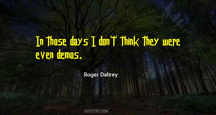 Roger Daltrey Quotes #165605