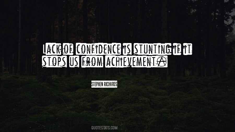 Quotes About Stunting #666968