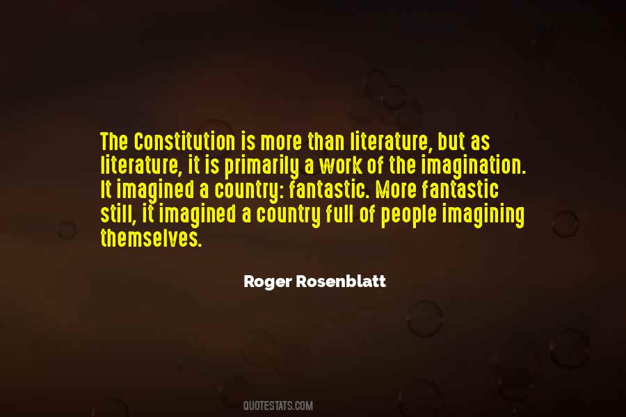 Roger Rosenblatt Quotes #514998