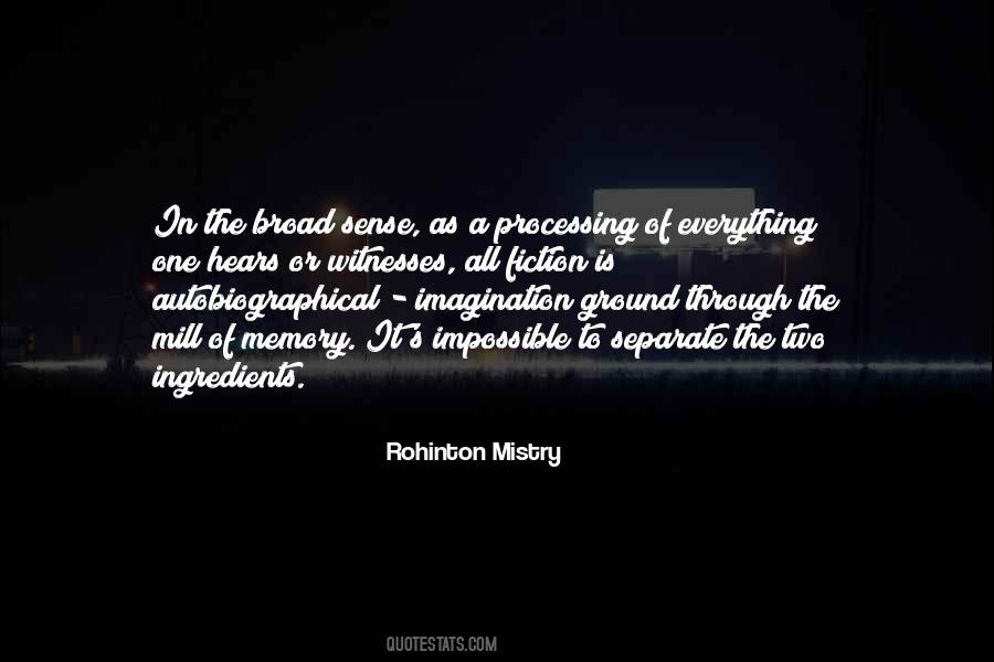 Rohinton Mistry Quotes #1475989