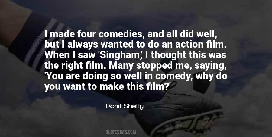 Rohit Shetty Quotes #1549726