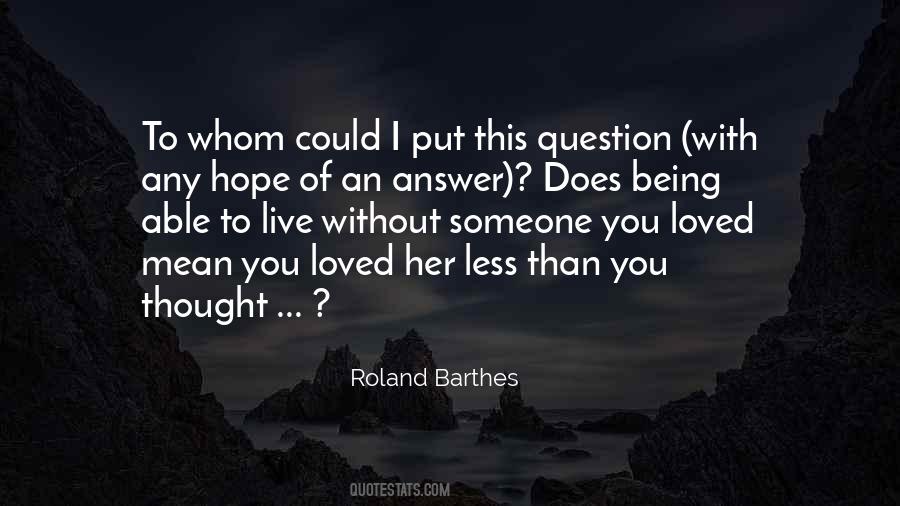 Roland Barthes Quotes #170390