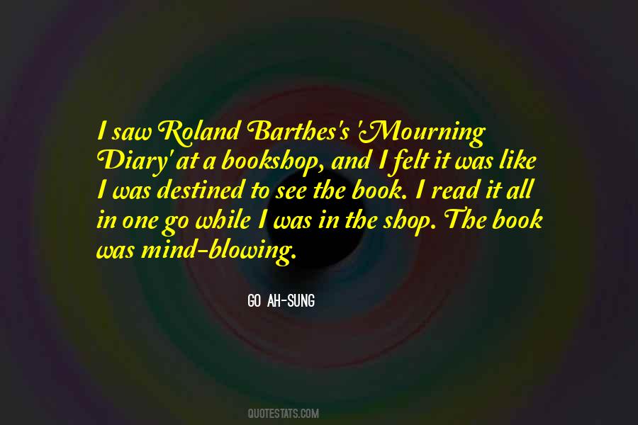 Roland Barthes Quotes #1781265