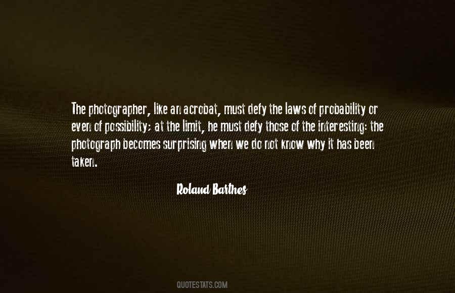 Roland Barthes Quotes #447896