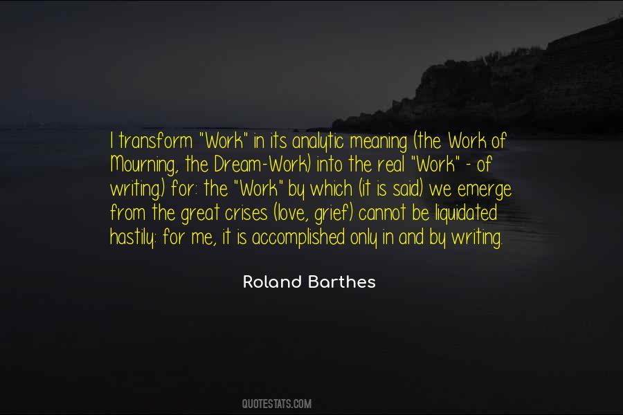 Roland Barthes Quotes #537289