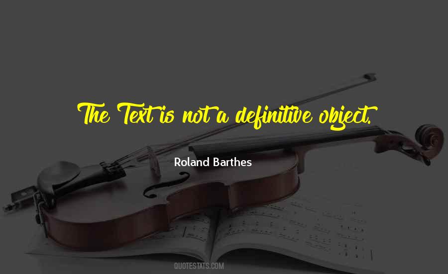Roland Barthes Quotes #629157